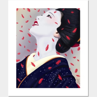 Cherry Blossom Admiration Posters and Art